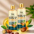 WK JALY Turmeric Glow Essential Body Oil, Moisturizing, Whitening, Fades Dark Armpit, Knuckles, Anti-Acne, Balance Uneven Skin