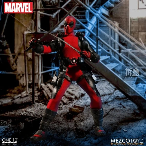 MEZCOTOYZ Genuine Superhero One 12 Series Wolverine Deadpool Logan Punisher Blade Daredevil Action Figures Model Toys Gifts