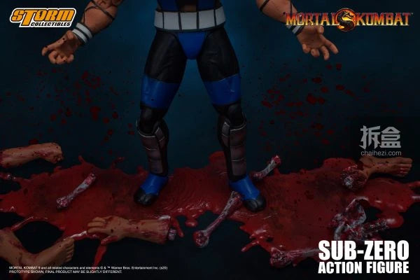 Storm Toys Genuine Mortal Kombat Series Sub Zero Scorpion Nightwolf Fighting Game Collection 1/12 Action Figures Model Toys