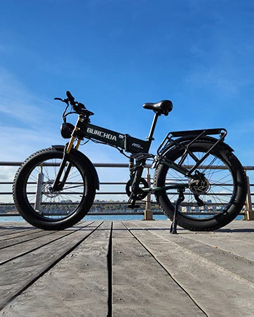 Electric Bike for Adults 1500W Peak 30 MPH E-Bike 65 Mile, 48V 20Ah Removable Battery, 26" Fat Tire Electric Dirt Bike, Full Sus