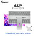 Kuycon G32P Computer Monitor 32 Inch 6K UHD LED PC Display 99%sRGB IPS Monitor Eyecare Anti-glare Screen G-sync VESA Compatible