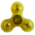Glow in Dark LED Light Fidget Spinner Finger Toy Hand Spinner Stress Reduction and Anxiety Relief for Children