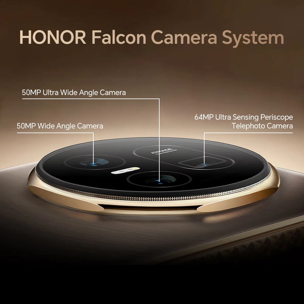 HONOR Magic V5 Global Version 5G Foldable Smartphone Snapdragon 8 Elite 7.95" LTPO OLED Display 5820mAh Battery 66W SuperCharge