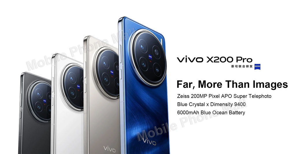 New Original Vivo X200 Pro 5G Mobile Phone 6.78 Inches 120Hz Screen Dimensity 9400 Camera 200MP Battery 6000mAh Smartphone
