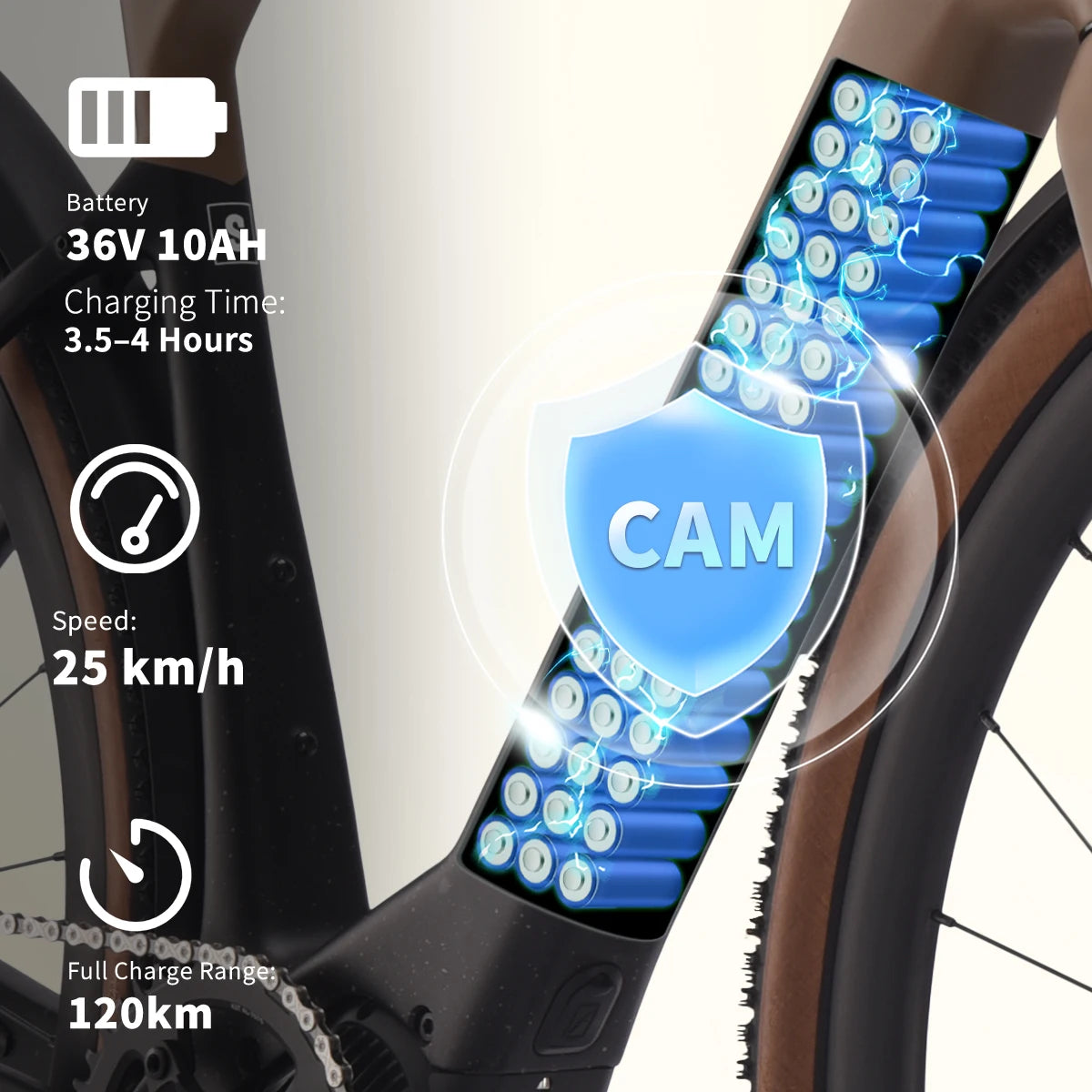 SAVA E-BIKE Carbon Fiber Gravel Electric Assist Bicycle, equipped with SHIMAN0 GRX ST-RX600 groupset