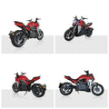 XDS Electric Motorcycle Luyuan 5000w 8000w Electric Big Bike 72V Batteries 330km Long Range Large Road Electro Motorcycles