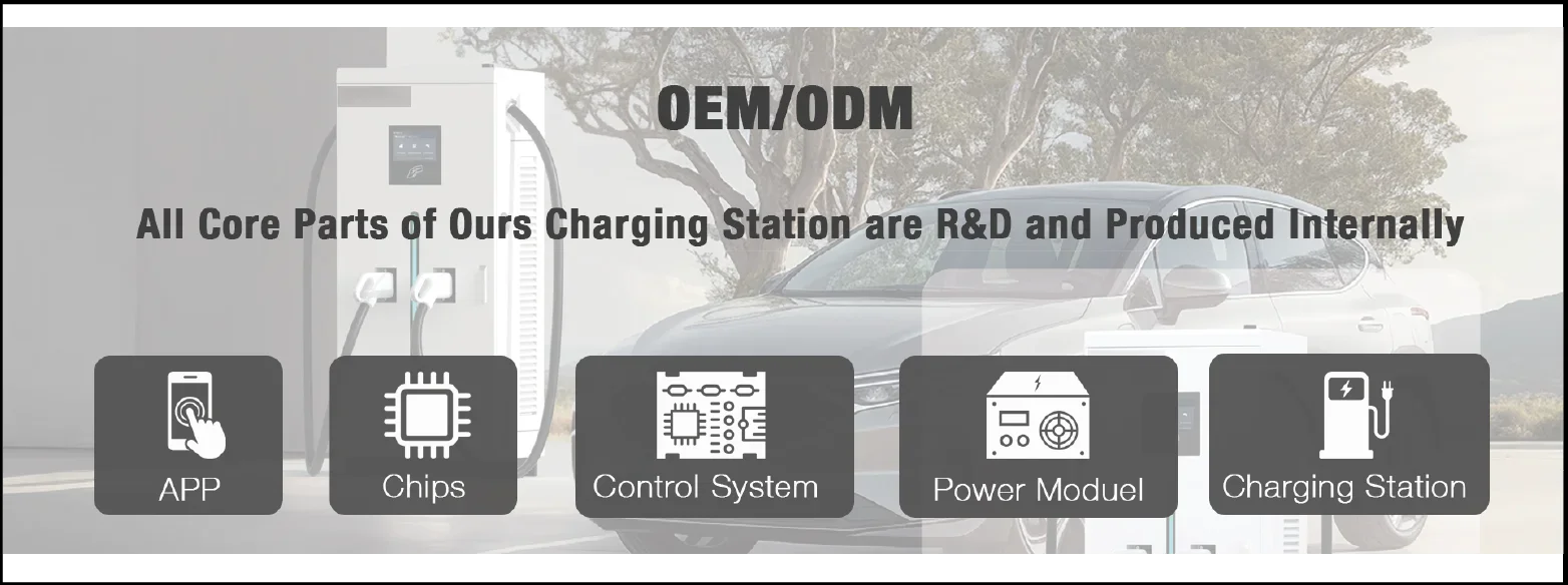Mobile GBT CCS2 CCS1 OCPP 120kw 160kw 240kw 360kw 480kw Electric Vehicle Charger Pile EV DC Fast Charging Station OEM