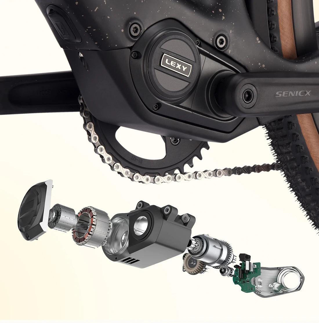 SAVA E-BIKE Carbon Fiber Gravel Electric Assist Bicycle, equipped with SHIMAN0 GRX ST-RX600 groupset