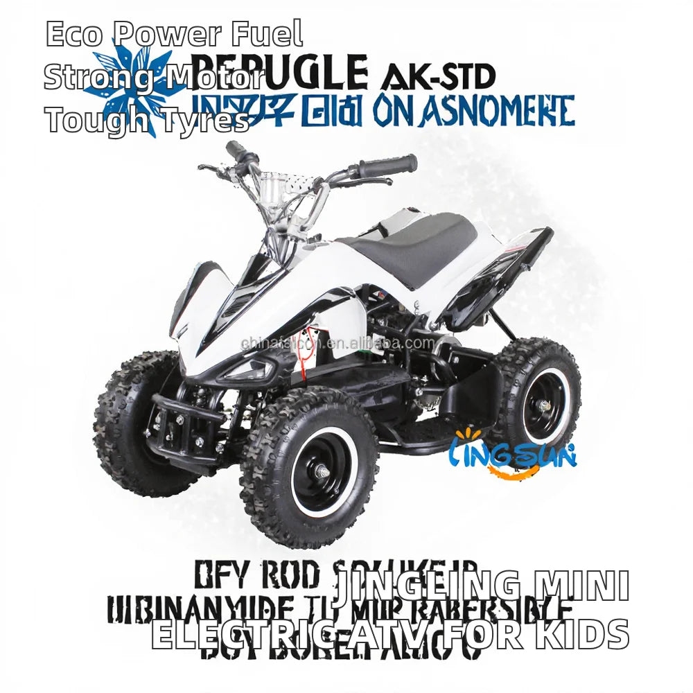 New Design Electric Kids ATV Mini SUV 500W-800W Chain Transmission Power Output Young Riders' Sports Utility Vehicle