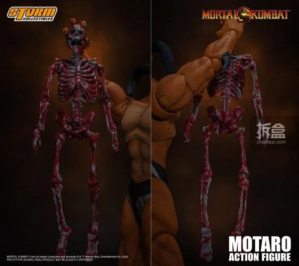 Storm Toys Genuine Mortal Kombat Series Fire Dragon Sub-Zero Motaro Lu Kang Goro Fighting Game 1/12 Action Figures Model Toys