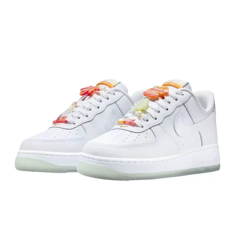 Nike Air Force 1 Low Trendy Summer Dopamine Colorway Premium Versatile Casual Low-Top Sneakers Women's IB8875-111