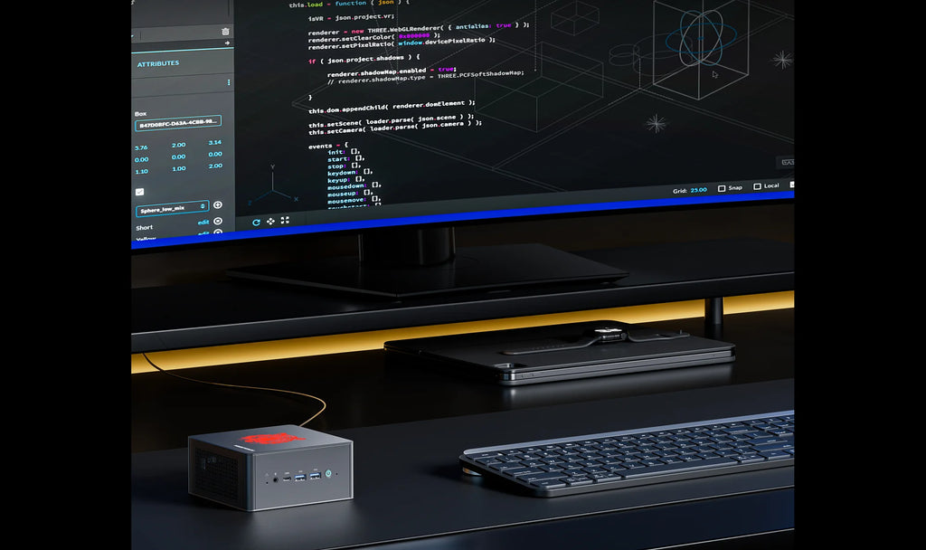 MINISFORUM UM890 UM880  UM790 Pro XTX Gaming PC Ryzen 9 7940HS 8945HS 2*DDR5 5600MHz 2*PCIE WiFi6 Win11 Desktop Computer Mini PC
