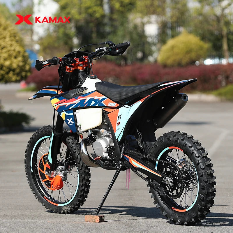 Hot selling KAMAX dirt bike K23 300cc 2-Stroke Sport Cross Motorcycle  Off Road Motorcycle for Adult