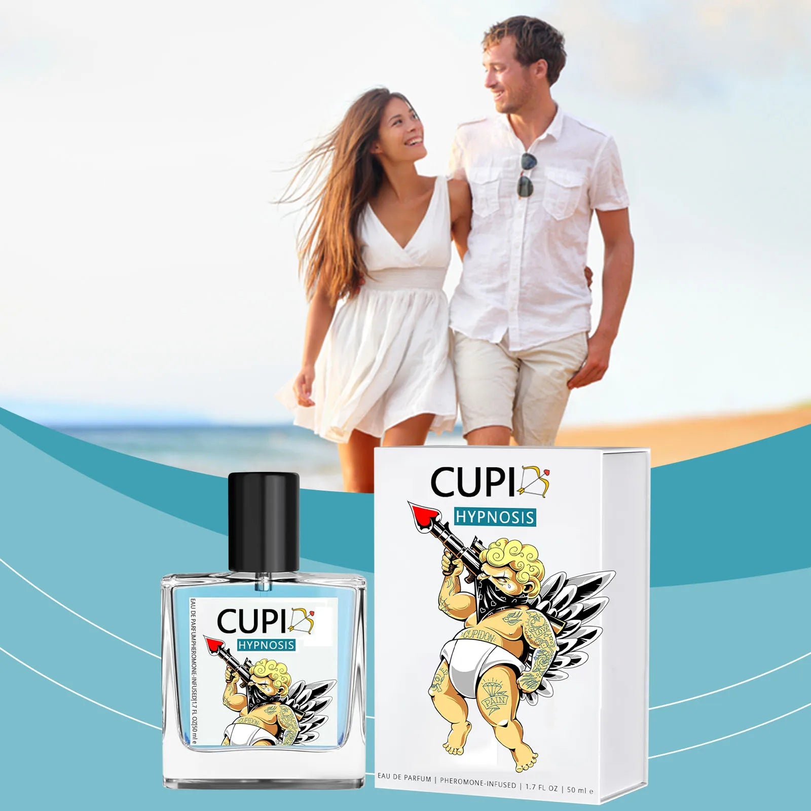 10/50ML Cupid Pheromone Hypnosis Perfume Original Long Lasting Pheromone perfume world perfume women perfumes man perfumes