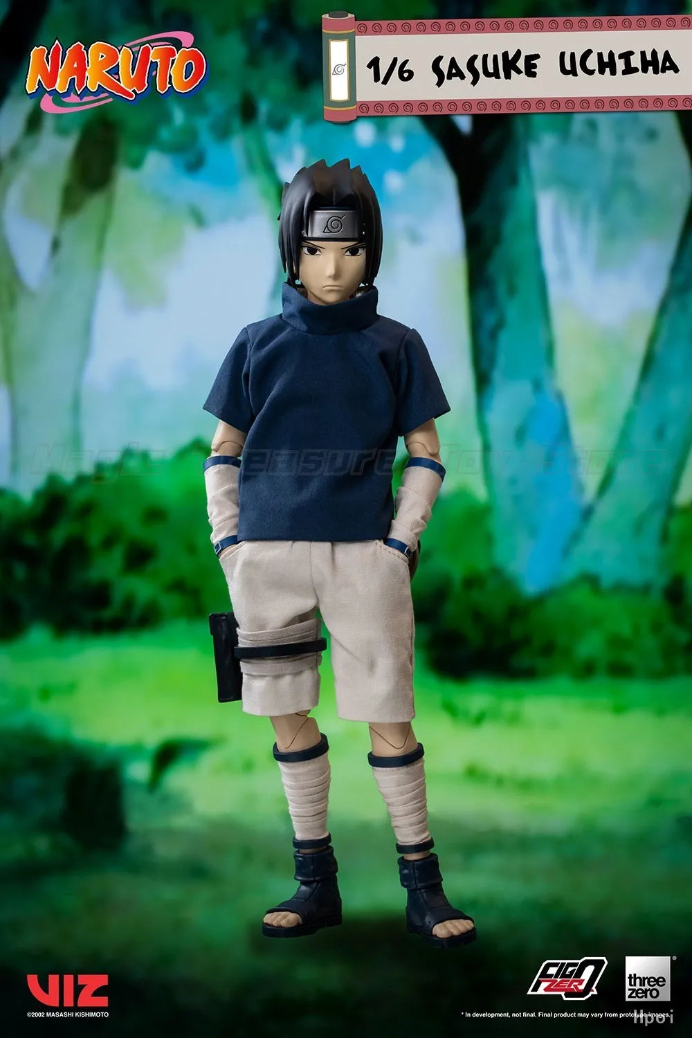 【In Stock】Threezero FigZero NARUTO Uchiha Sasuke1/6 Scale  Action Figure