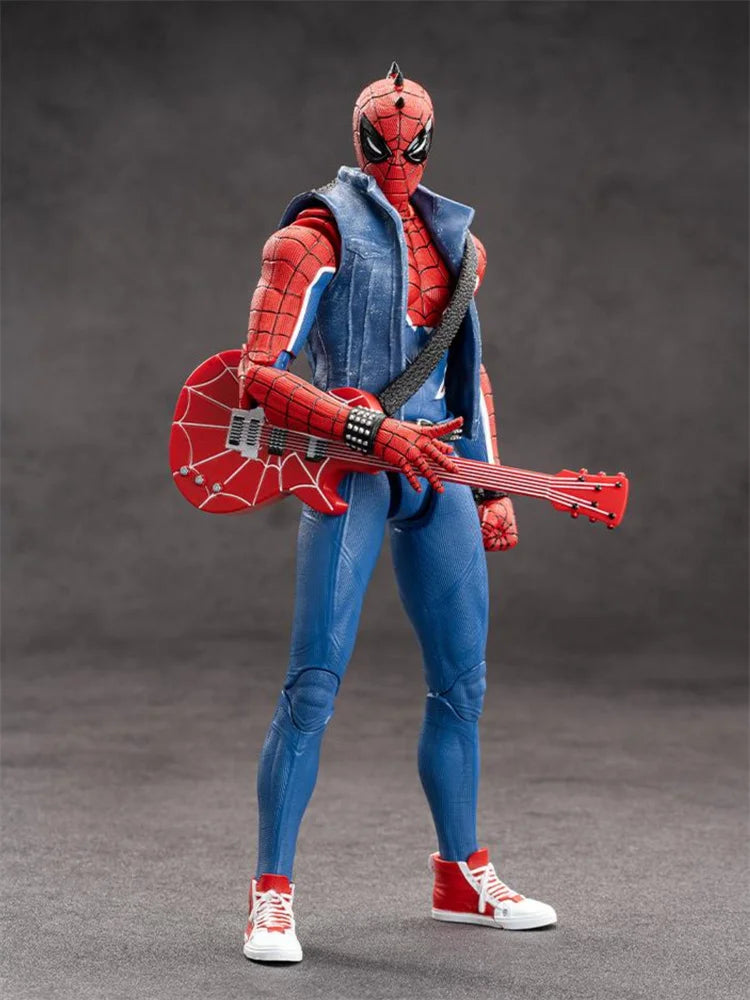ZD TOY SpiderMan Series PS4 Game Spiderman SpiderMan Anti-OCK suit SpiderMan Velocity suit SpiderMan 2099 suit Miles Morales