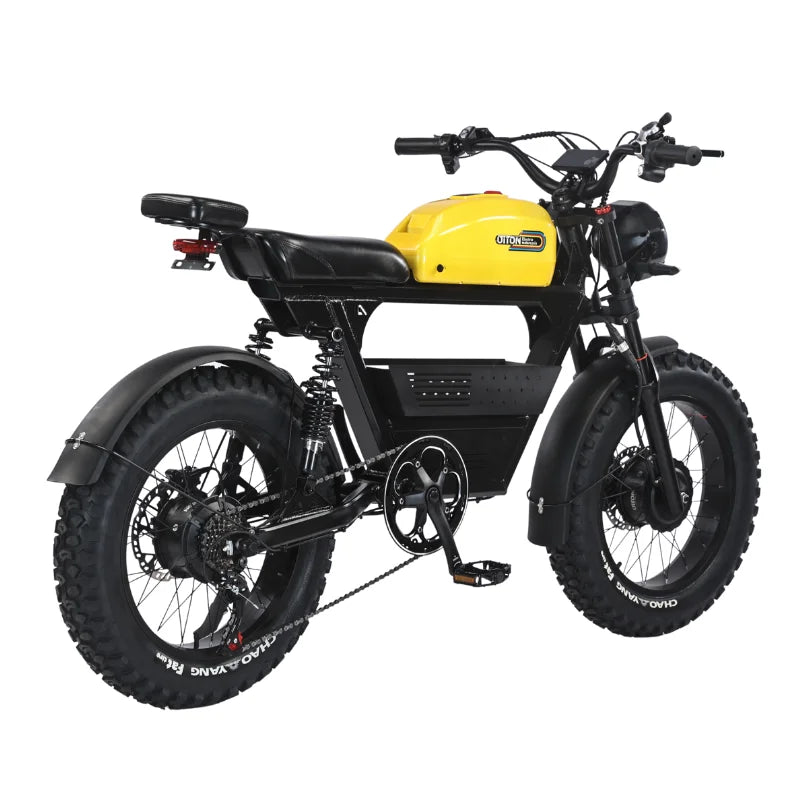 2025 AKEZ All-Terrain Off-Road E-Bike - 3000W Super Dual Motor, 48V 26Ah Battery, 20'' Fat Tires & Full Suspension, Fast Electri