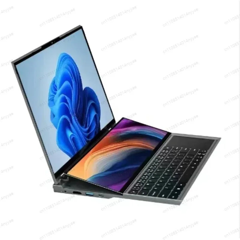 i7 Gaming Laptop 16" +14" FHD Dual Screen Dual-Monitor 16GB DDR4 1TB SSD Win11 computer Office business laptops    Core i7 i9