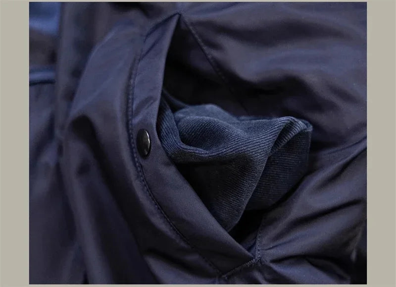 Flight Red Tornado B-15C Jacket Heavy Duty Wool Insulated Coat Winter Men Windbreaker With Fur Collar 2026ss design