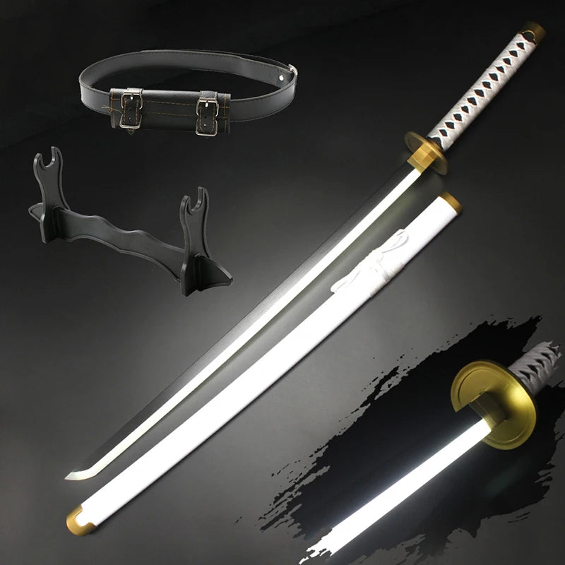 104cm / 41" Roronoa Zoro Katana LED Luminous Sword Role-Playing  Shusui Enma Kitetsu With Sword Holder And Belt