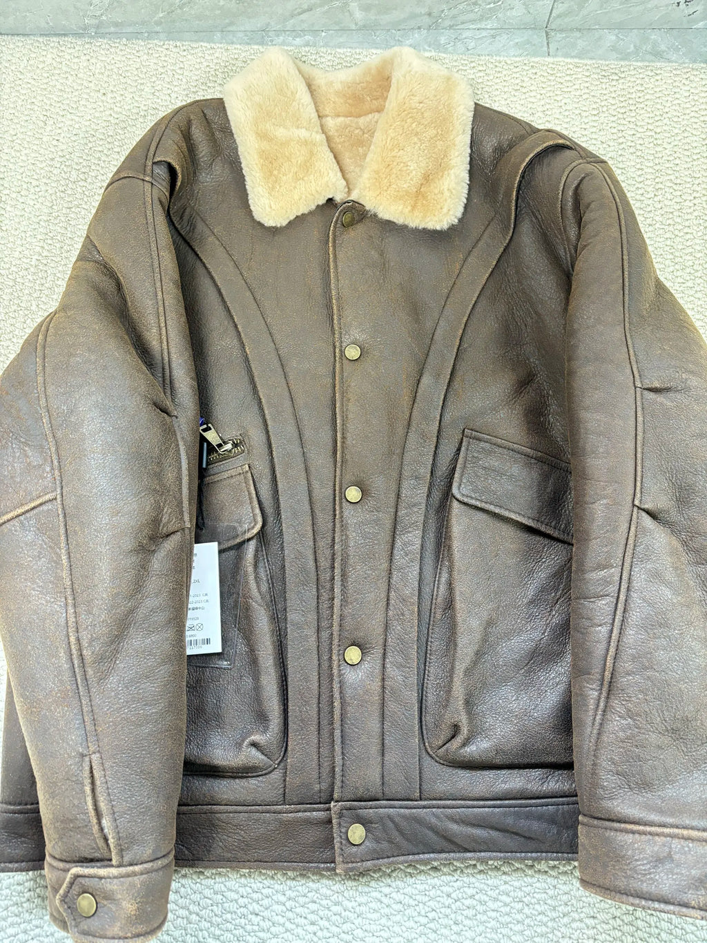 AYUNSUE Natural Sheepskin Fur Coat Men Autumn Winter New Short Real Wool Man Vintage Leather Jacket Motorcycle Fur Coats Jackets
