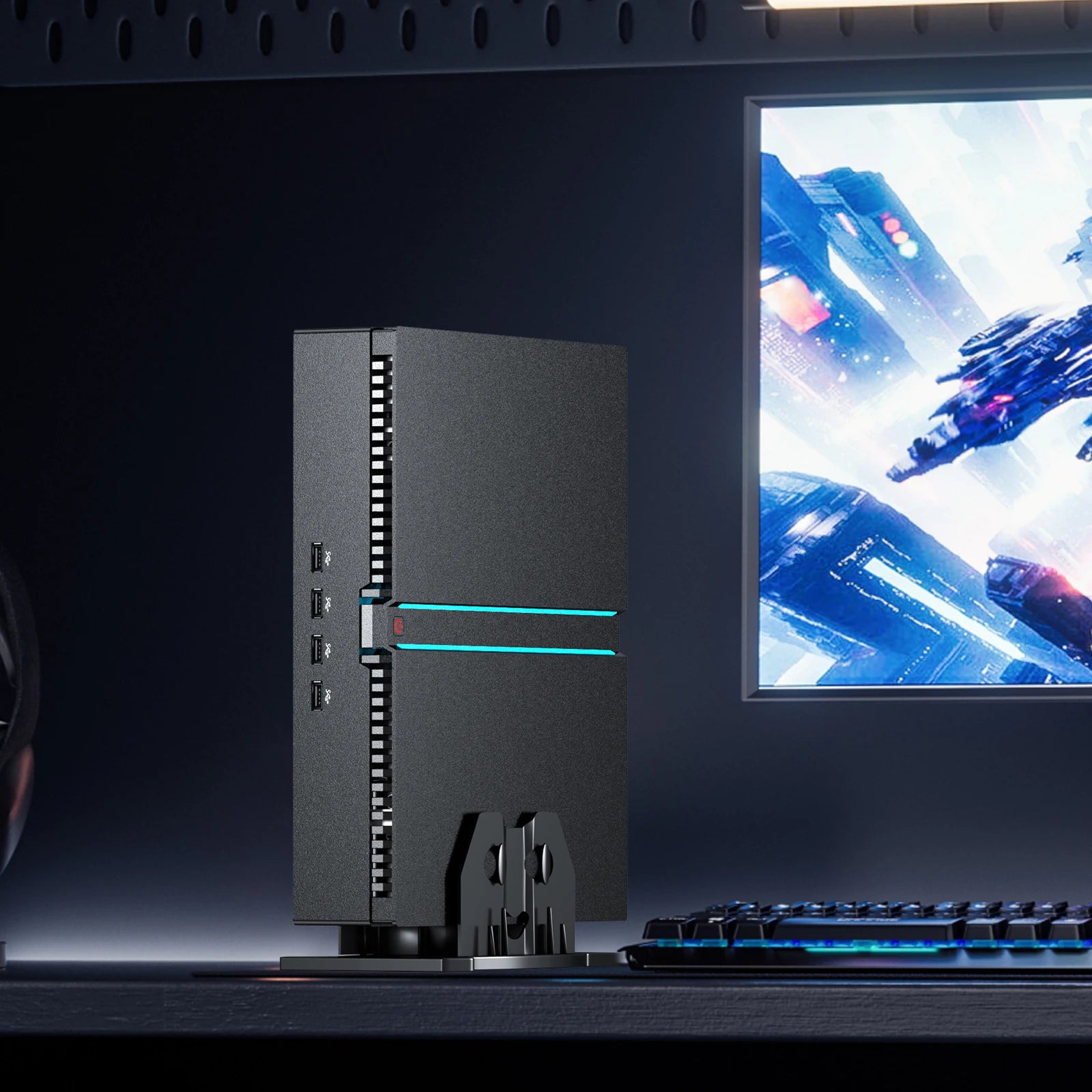 I5 I7 I9 Mini Gaming Pc RTX4070 12G 64GB DDR5 RAM 2TB SSD Processor Mini Computer With 8K 3*DP 1*HD-MI Mini-PCS Gaming Pc