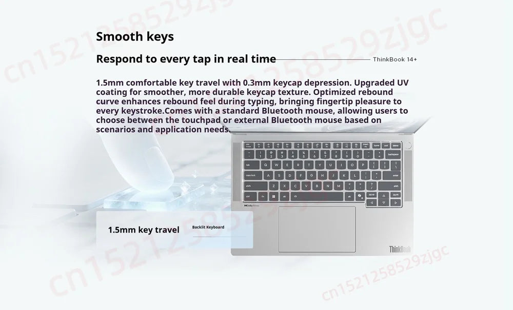 Lenovo ThinkBook 14+2026 Laptop Ryzen 7 H 255 32GB RAM 1TB SSD Graphics AMD Radeon 780M 14.5-inch 3K IPS LED 120Hz Screen