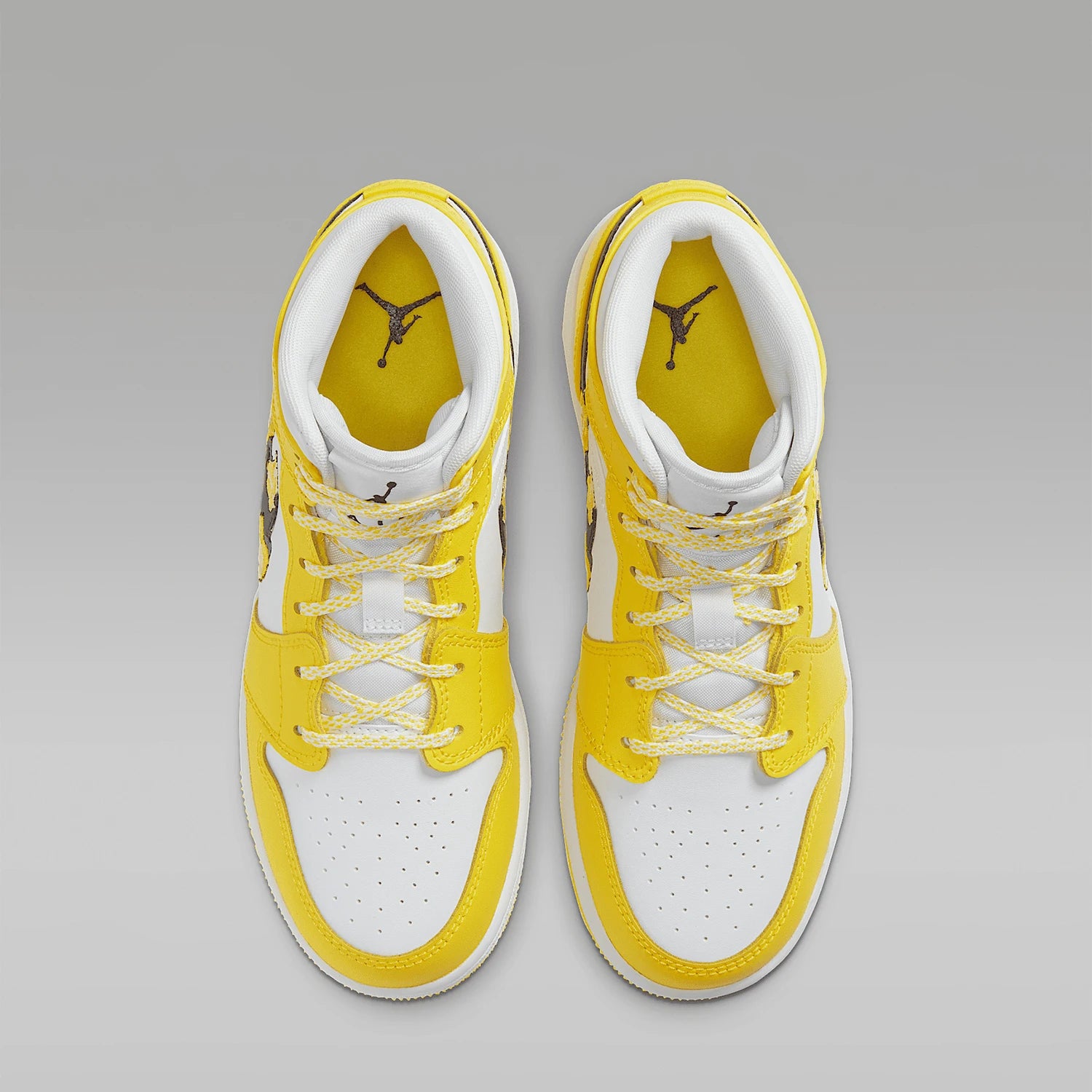Nike Authentic AIR JORDAN 1 MID SE (GS) Women's Casual Kids' Sneakers AV5174-700
