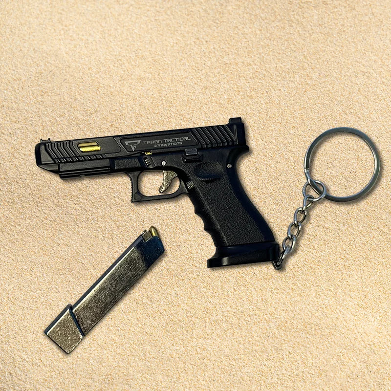 1911 Pistol Mini Model Pendant, Detachable Assembly Parts, One-to-one Restoration Of The Internal Structure Of Firearms Pendant