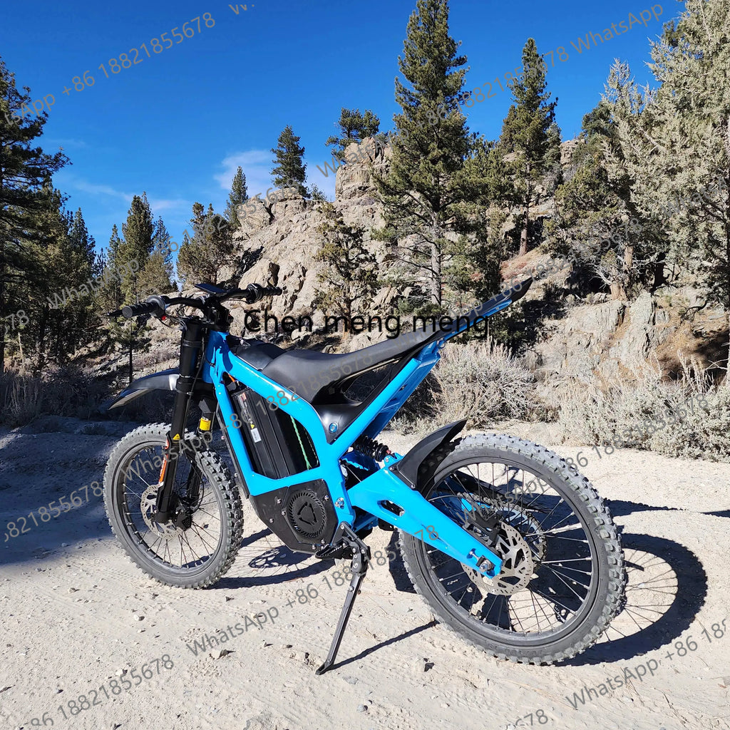 Offroad Electric Dirt Bike Electric Bike-3000w 6000w Mid Drive Dirtbike Full Suspension Fast E-bike off Road