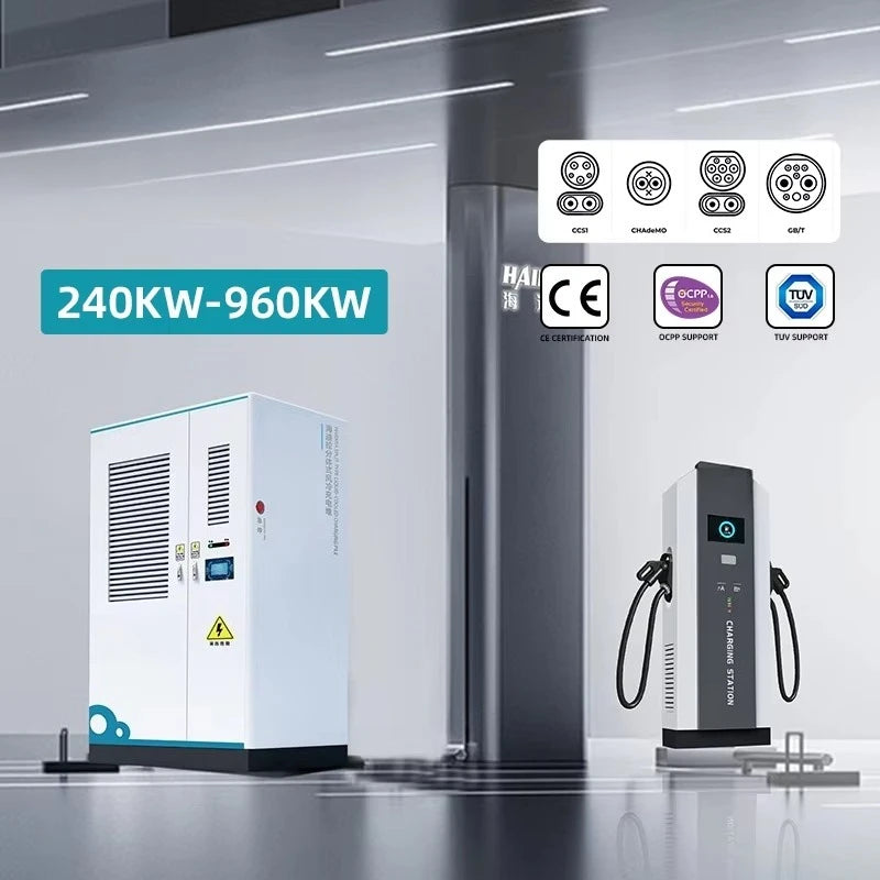 240KW Split DC Charging Pile New Electric Car Power Bank Electric Vehicles Charging Stations for Gas Oil Station