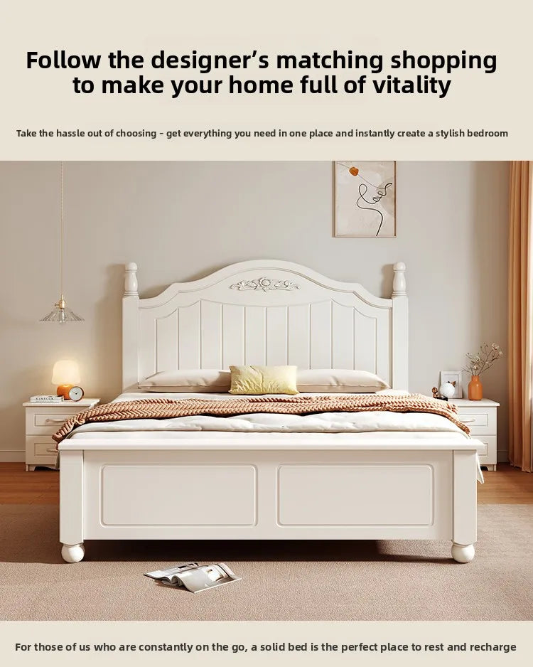 wooden single bed household simple 180x200 modern bed frame comfortable minimalist muebles para dormitorio bedroom furniture