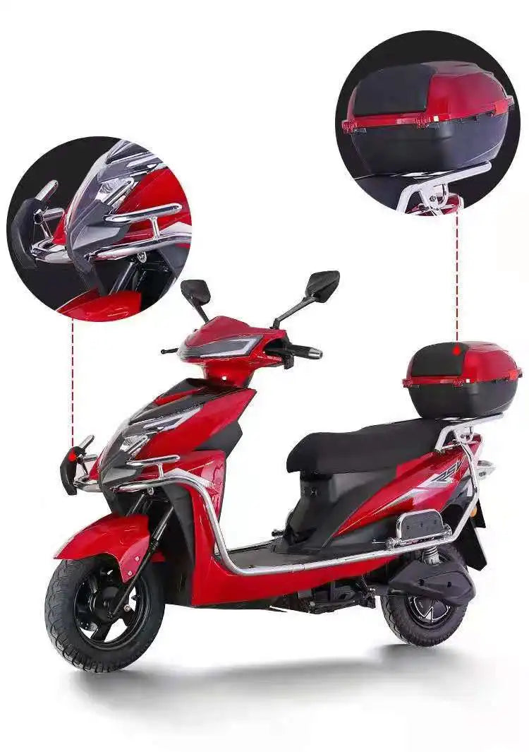 Hot Selling EEC Certified Scooter Electric Motorcycle Popular Adult Bike Racing Model Fashionable and High Demand