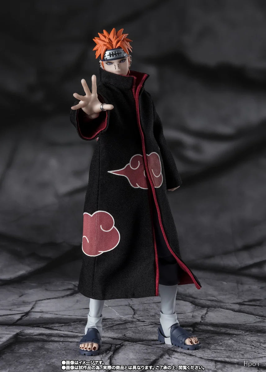 【Original】BANDAI SHF NARUTO Shippuden Nagato The Eye of Reincarnation That Leads The Six Paths Actio Figure