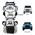 Hot Selling Car Accessories Body Kit for  G Class W463 2005-2018 Change to 2025 W465 G63.