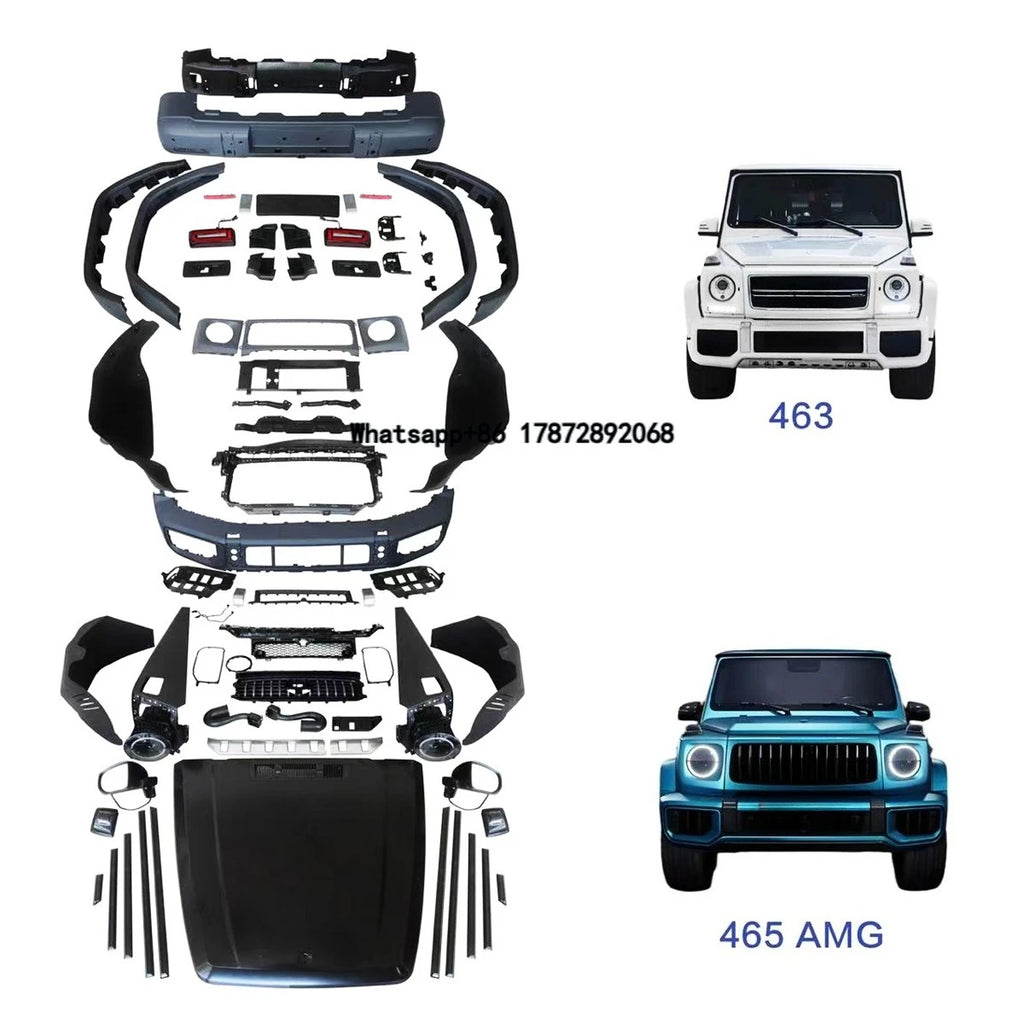 Hot Selling Car Accessories Body Kit for  G Class W463 2005-2018 Change to 2025 W465 G63.