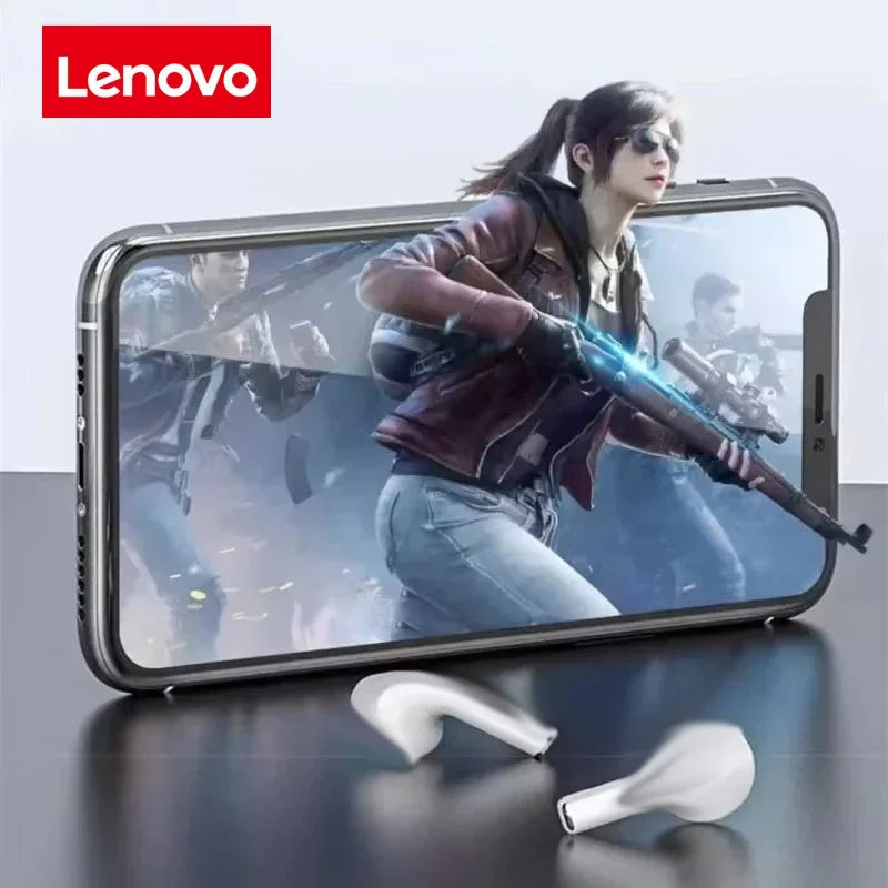 2026 Original Lenovo Wireless Bluetooth Headphones Sleek Design Superior Mini bluetooth Headset Life Comfortable Sports Daily Us