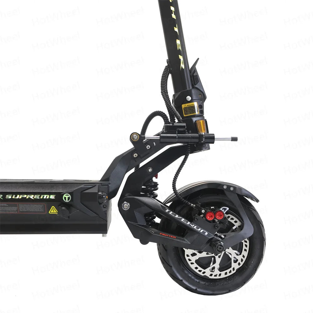 TEVERUN For Supreme Ultra V4 4000W 2000W*2 Dual Motor 72V 60Ah Battery 11inch Tire 4inch Display PKE Four-Piston Brake System