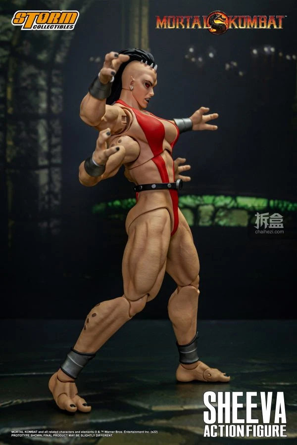 Storm Toys Genuine Mortal Kombat Series Sheeva Shao Kahn Fighting Game Collection Standard Version 1/12 Action Figures Model Toy