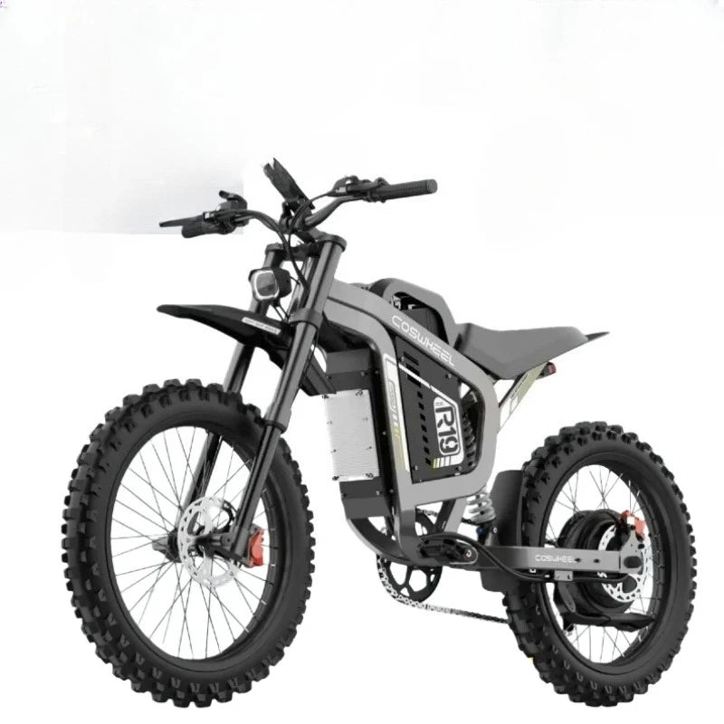Coswheel R19 Motorcycles PEAK 9000W motor Electric bike72V 40AH Battery 96km/h Electric Bicycle 120N.M Torque off-road E-bike