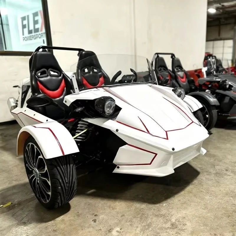 ATV Golf Cart 3 Wheels Off-Road Cart Gas Power Auto Parts - Three Wheels - Motorcycle