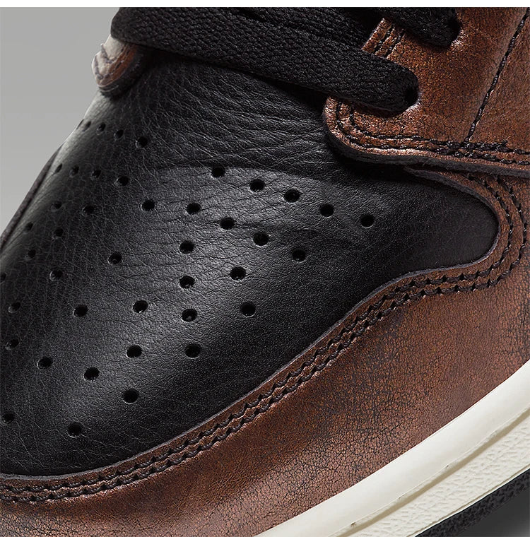 Nike Authentic AIR JORDAN 1 Men's High-Top Basketball Shoes 555088-033