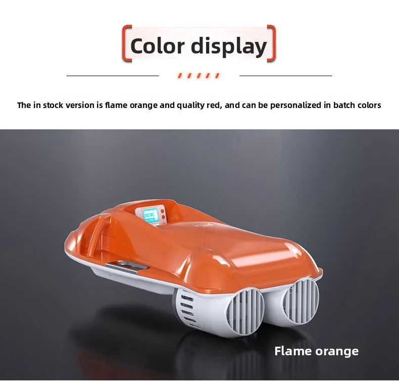 2025 New Adult Electric Water Scooter Underwater Booster Diving Electric Floating Board Surfboard for Rescue Aircraft Adult Size