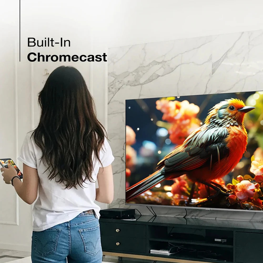 Shenbo 85" 4K UHD Smart TV 144Hz Frameless Android TV WiFi for Gaming Streaming Home Cinema Hotel Television Pro