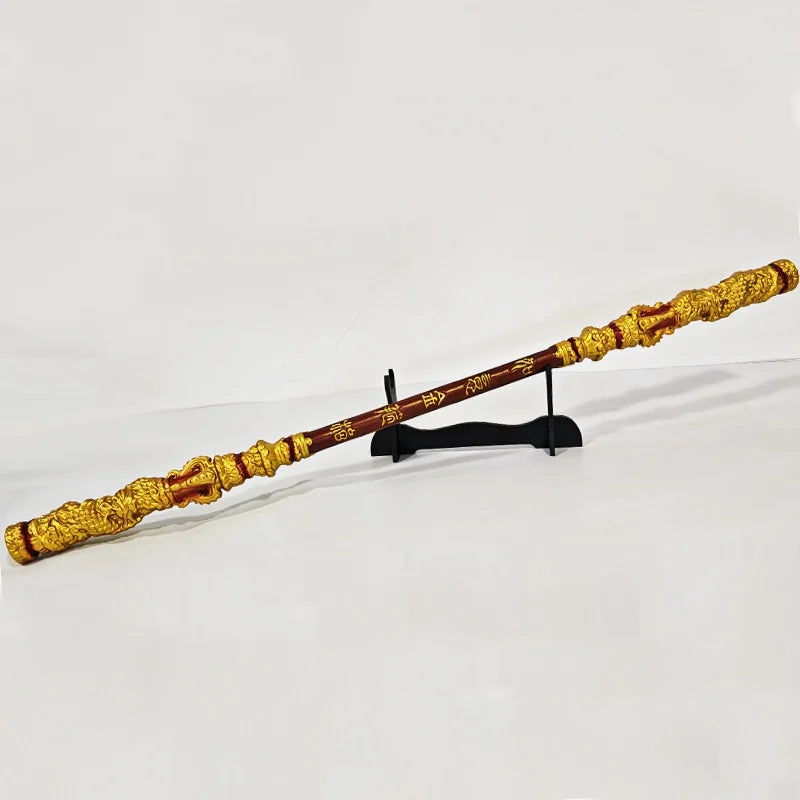70inch PU Black Myth Wukong Cudgel Anime Cosplay Monkey King Sun Wukong Sword Real Size Japanese Katana Samurai Sabre Toy Gift