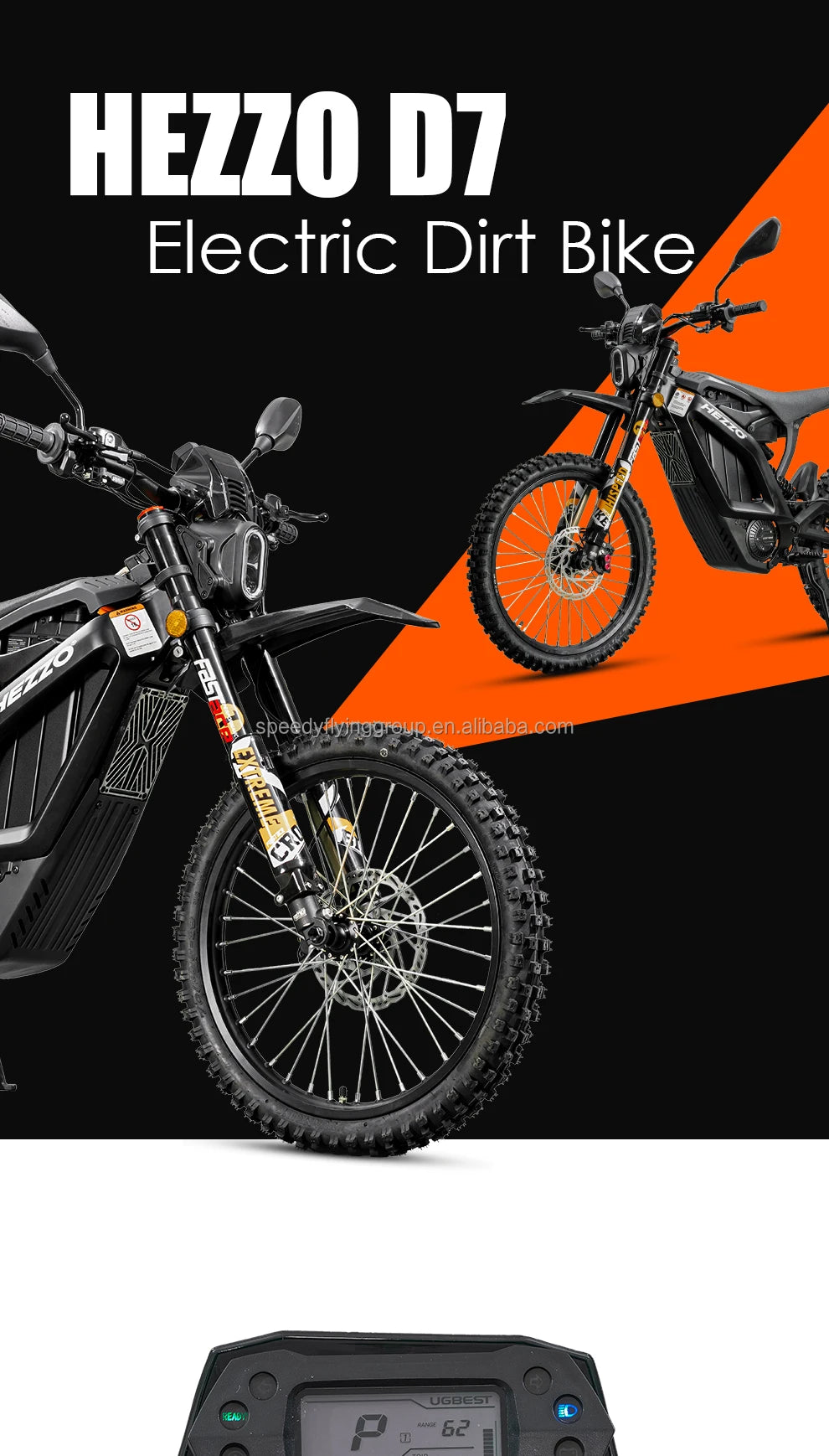 Adult Electric Dirt Bike 2024 Enduro Ebike 72v 8000w Middrive 40Ah Powerful Off Road Talaria Sting Electric Motorcycle