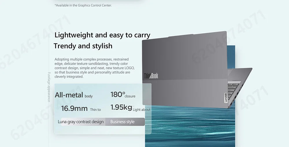 Lenovo Thinkbook 16+ 2025 U7 255H RTX5060 32G 1TB 16inch 3.2K 165Hz