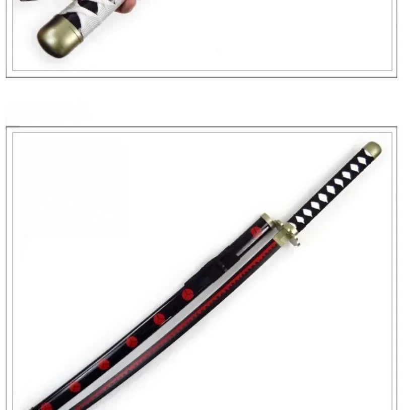 40incn Roronoa Zoro Katana Ninja Knife Sword Anime Cosplay Costume Zoro Real Size Japanese Katana Original Samurai Sabre Gift