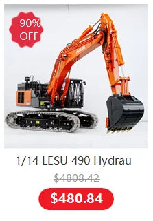 LESU 1/14 R960 RTR RC Full Hydraulic Demolition Excavator Radio Control Digger Frsky XE TOUCAN Radio Truck Vehicle Car Model Toy