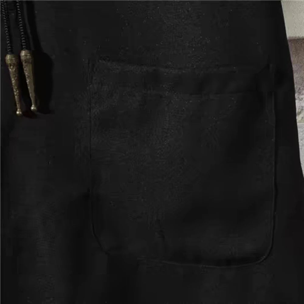 Men Dark Loose Fit Thin Mid-Length Shirt Summer Streetwear Fashion Youth Outdoor Breath Short-Sleeve Top Men'S Clothing 2026 New